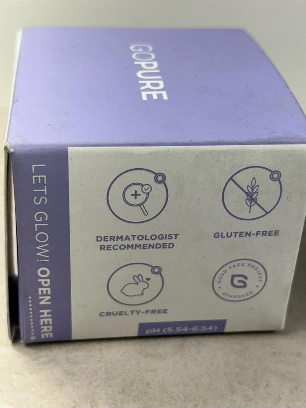 goPure Tighten & Lift Neck & Chest Moisturizer Cream 1.7 fl oz